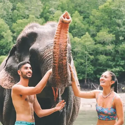 Romance en pleine nature