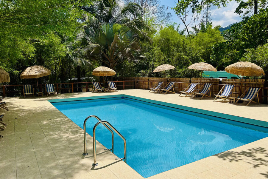 Piscine du resort