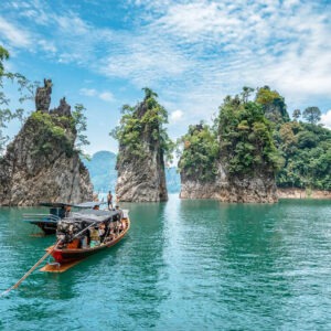 Une journée sur le lac de Khao Sok