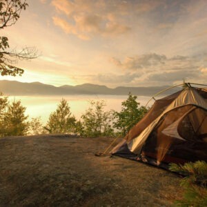 Nuit en camping dans la jungle